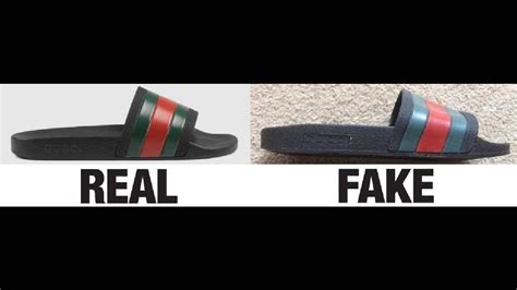 gucci shoes mens fake|how to authenticate gucci slides.